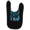blue vectorfunk Baby Bibs