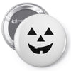 black pumpkin Pin-back button