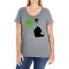 panda Ladies Curvy T-Shirt