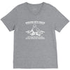 arguing with idiots is like playing chess with a pigeon V-Neck Tee