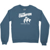 beer pong champion Crewneck Sweatshirt