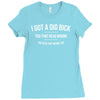 i got a dig bick Ladies Fitted T-Shirt