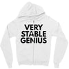 Very Stable Genius Zipper Hoodie