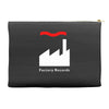 factory records   retro record label   mens music Accessory Pouches