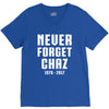 Never Forget Chaz V-Neck Tee