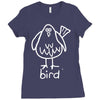bird Ladies Fitted T-Shirt