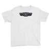 pinstripe 2 skull humor funny Youth Tee