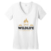 Wildlife Camping Women's V-Neck T-Shirt