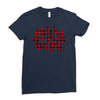 merry and bright Ladies Fitted T-Shirt