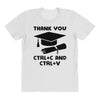 Thank You Ctrl+C And Ctrl+V All Over Women's T-shirt