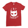 cat skellington Ladies Fitted T-Shirt