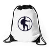 mountain go go Drawstring Bags