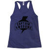 captain awesome Racerback Tank