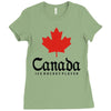 canada ice hockey Ladies Fitted T-Shirt