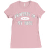 property of my wife Ladies Fitted T-Shirt
