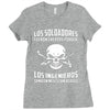 los soldadores fueron creados porque... Ladies Fitted T-Shirt