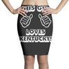 this guy loves kentucky   copy Pencil Skirts