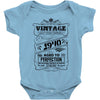Vintage Aged To Perfection 1940 Baby Onesie