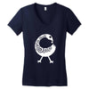 Sankofa Bird Women's V-Neck T-Shirt