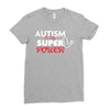 Autism Is My Super Power Ladies Fitted T-Shirt