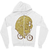 bear safety Zipper Hoodie