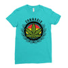 cannabis Ladies Fitted T-Shirt