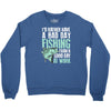 fishing fanatics1 Crewneck Sweatshirt