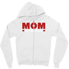 mom is the best Zipper Hoodie