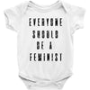 everyone should be feminist Baby Bodysuit