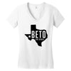 Beto For Senate Texas Map Women's V-Neck T-Shirt