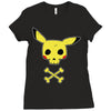 pikachu (3) Ladies Fitted T-Shirt