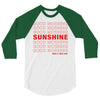Good Morning Sunshine 3/4 Sleeve Shirt