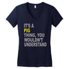 it's a pig thing Women's V-Neck T-Shirt