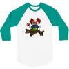 halloween clown 3/4 Sleeve Shirt