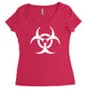 zombie outbreak response team crew Women's Triblend Scoop T-shirt