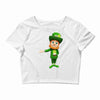 DABBİNG LEPRECHAUN Crop Top