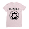 dj solo pixel Ladies Fitted T-Shirt