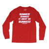 it must be bunnies Long Sleeve Shirts