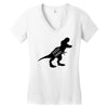 Daddysaurus Women's V-Neck T-Shirt