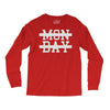 mon day Long Sleeve Shirts