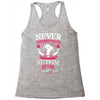 THE POWER OF AN Autism Mom Racerback Tank