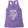 scorpio zodiac Racerback Tank