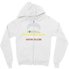 funny alien conspiracy theory roswell area 51 Zipper Hoodie