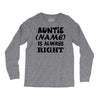 personalised auntie Long Sleeve Shirts