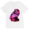 celestial cat V-Neck Tee