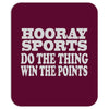 hooray sports win points Mousepad
