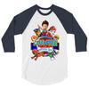 paw patrol birthday boy auntie 3/4 Sleeve Shirt