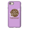 i got worms t shirt iPhone 8