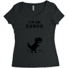 I'm an Error Women's Triblend Scoop T-shirt