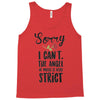sorry i can't the angel of music is very strict Tank Top